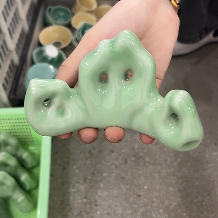 龙泉云间青瓷小米茶器