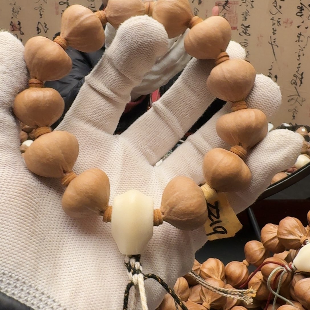 橄榄核手串蒜头铁核