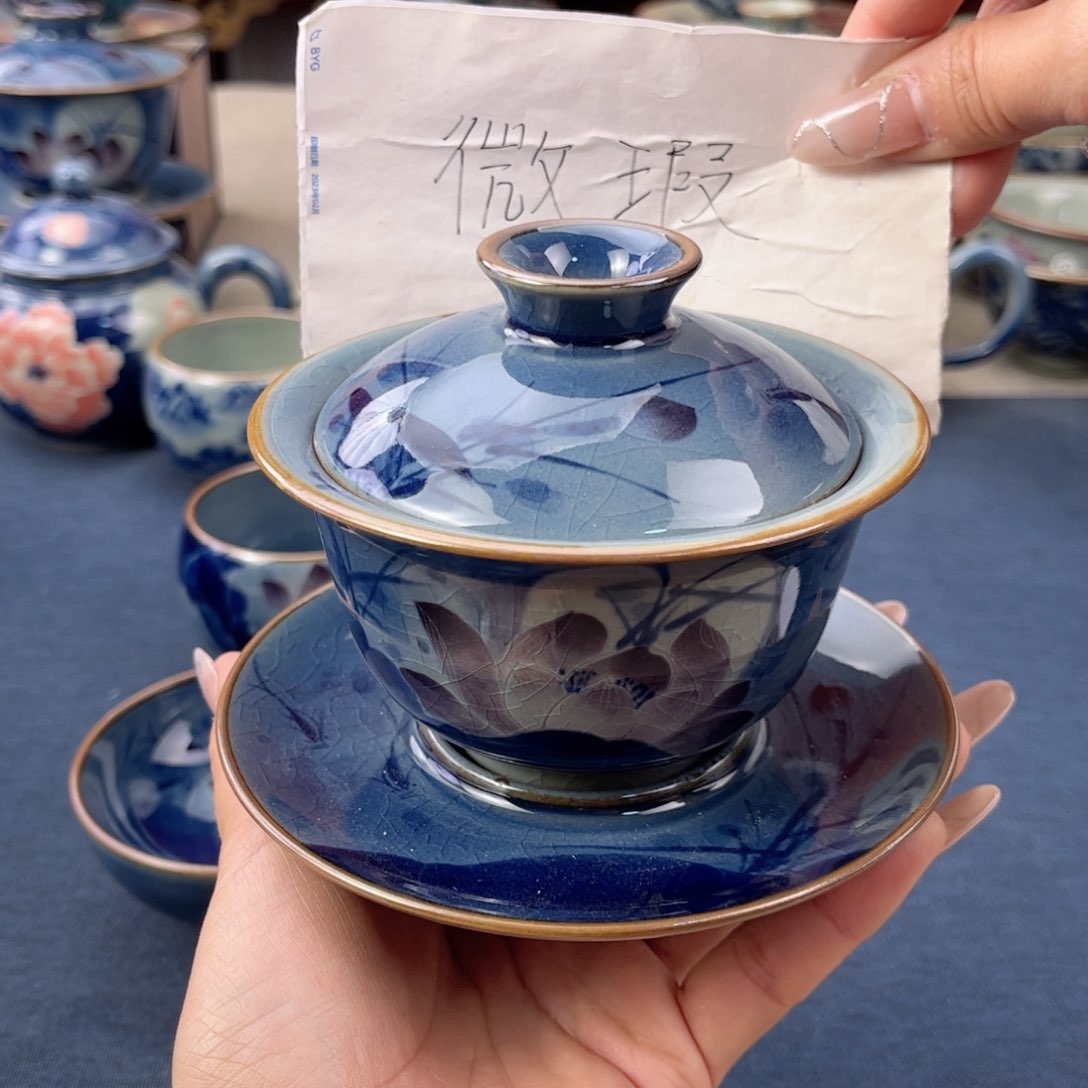 杯景德镇手绘手工茶具