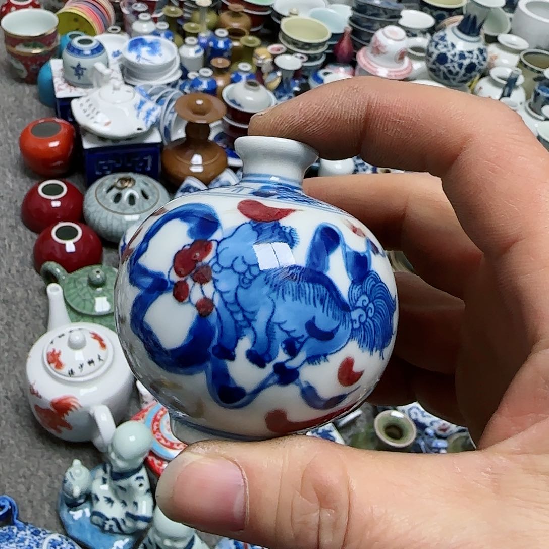 摆件瓷器的工艺技术水平