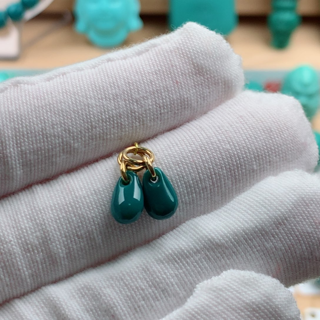 绿松石未镶嵌发饰