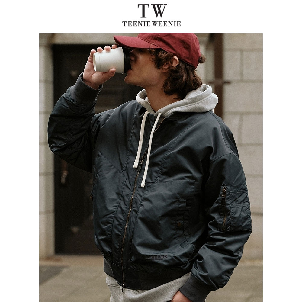 【赵老板专属】TeenieWeenie小熊男装棉服冬新棉服夹克男士外套0637