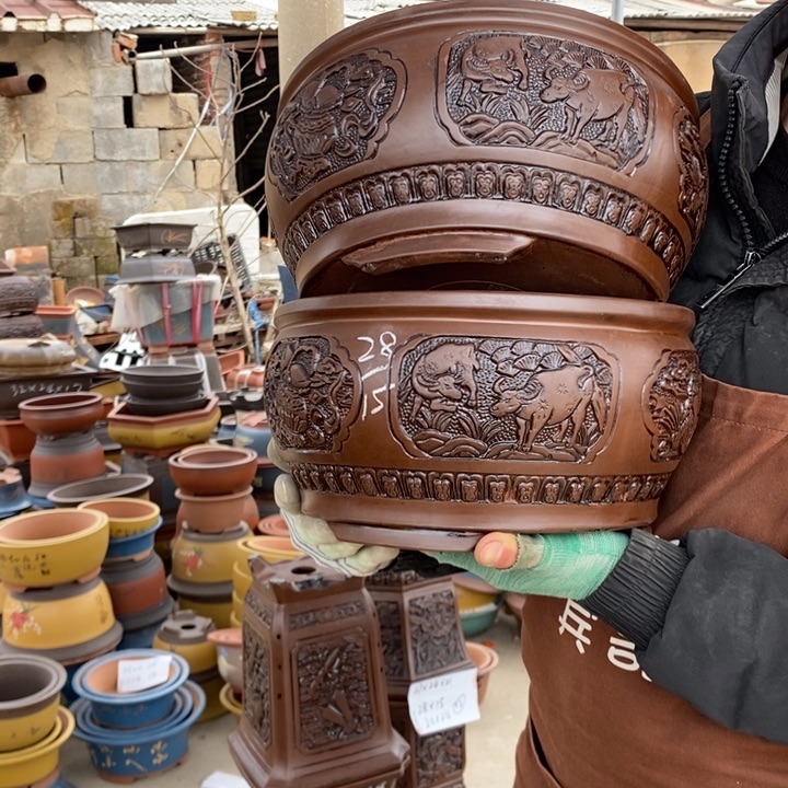 红陶紫砂器，紫砂器，紫砂