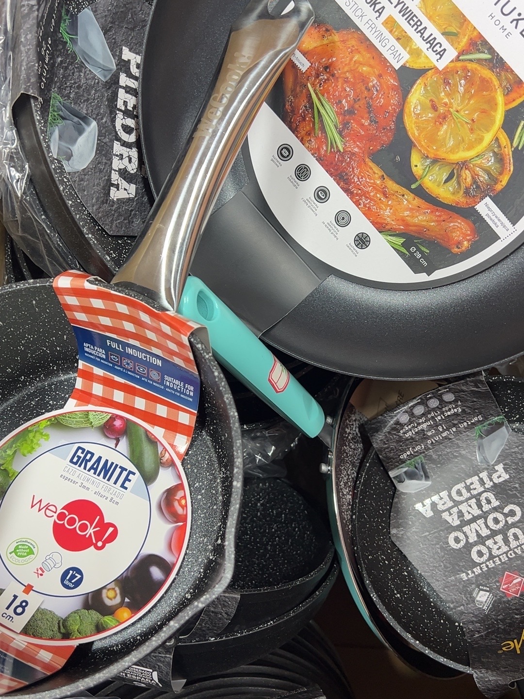 1-20微瑕锅 建议勿拍！【不影响使用】德美日韩欧炒锅不粘锅