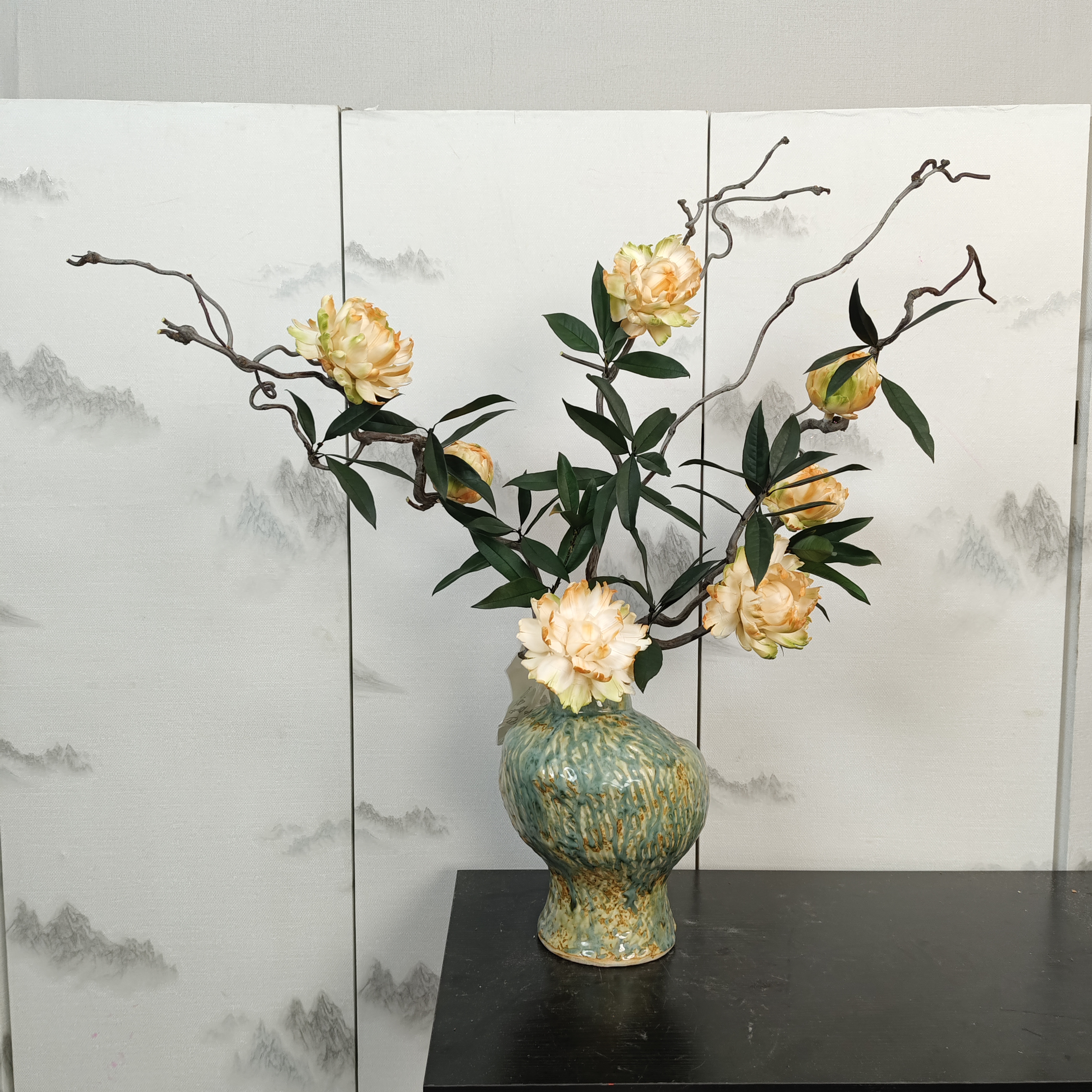 【四季发财】永生花家居造景摆件