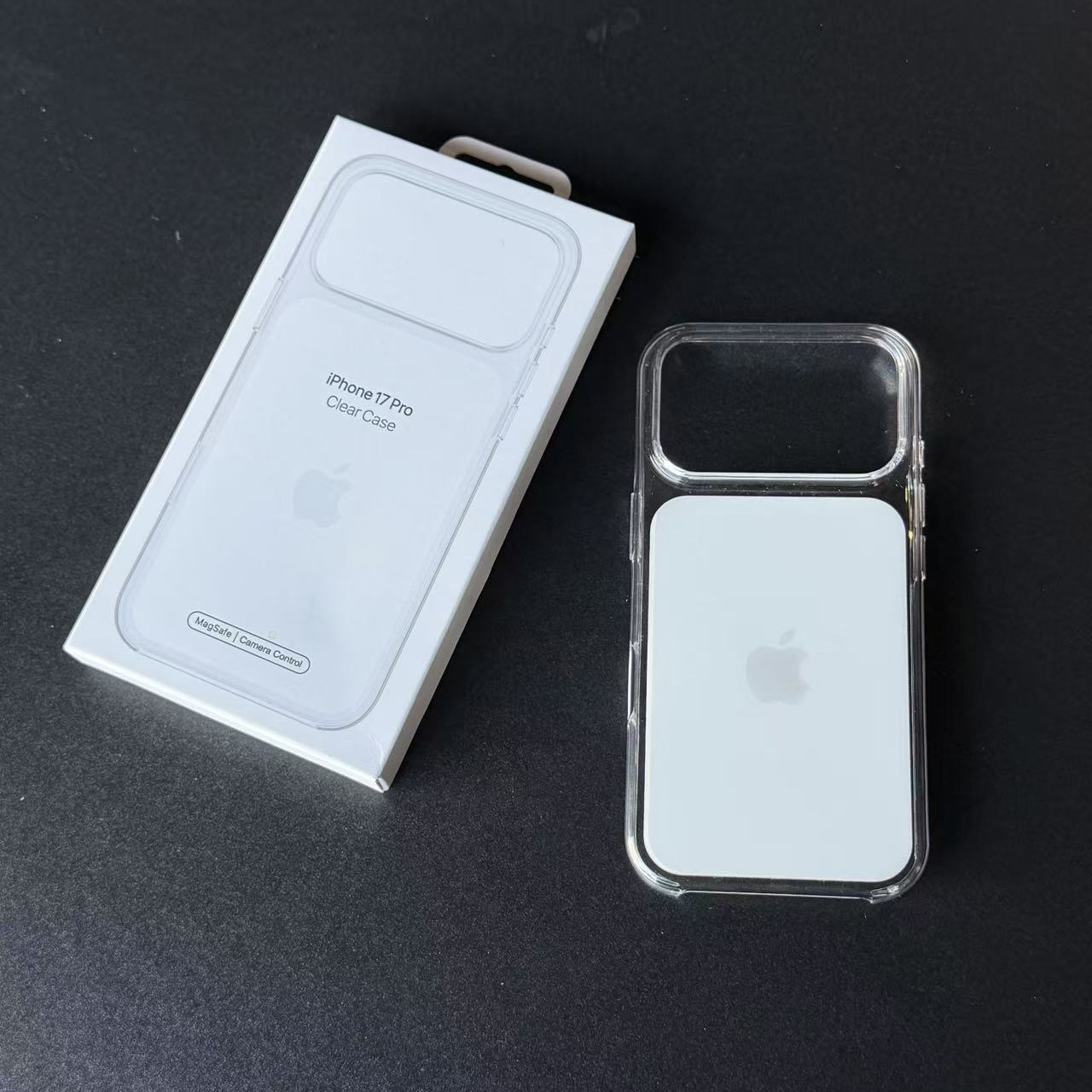 官方同款透明背板iphone17pro/17promax手机壳AI相机按键磁吸动画