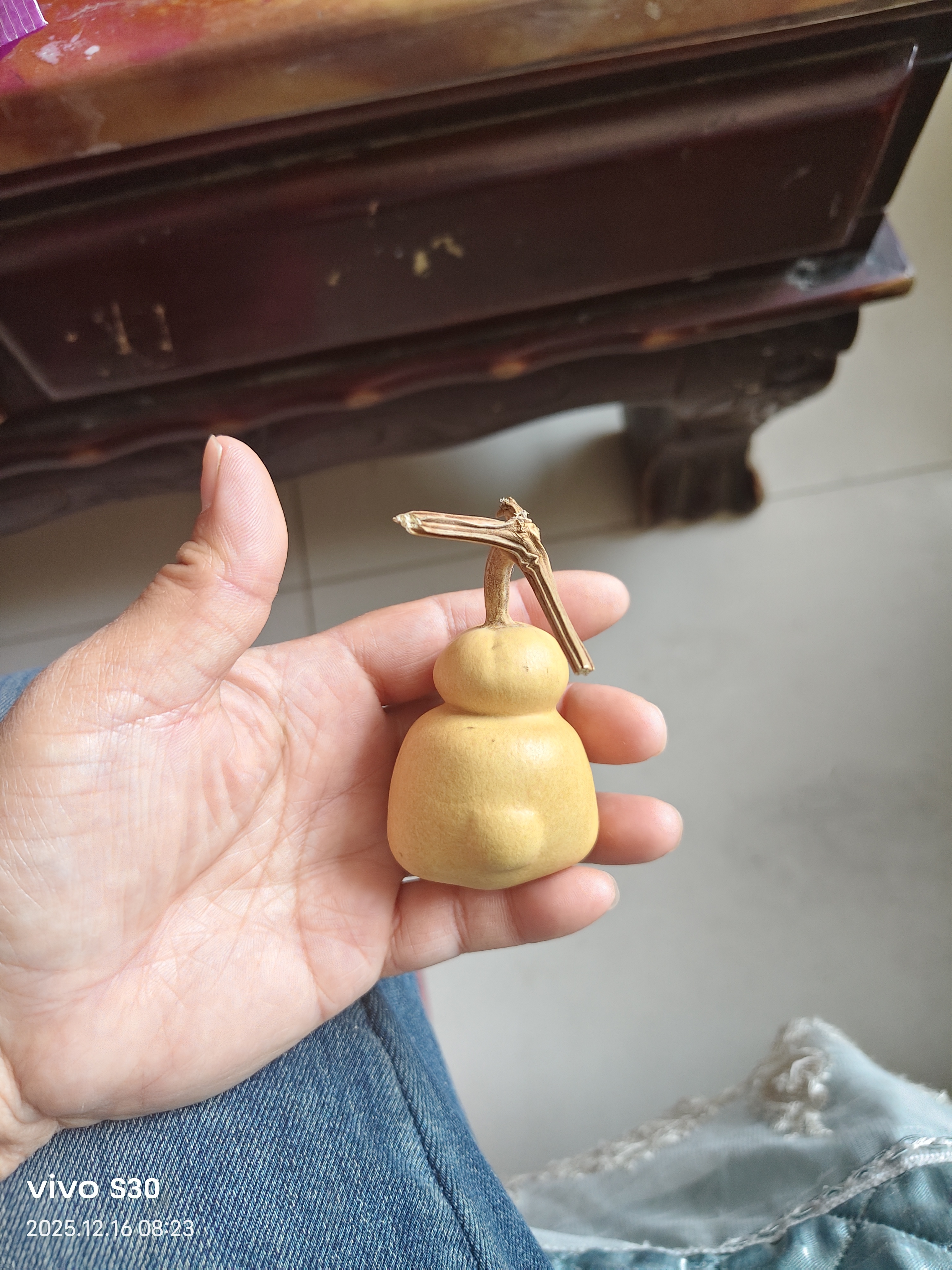 带包的钱袋天然文玩葫芦手把件可盘玩直播间适用