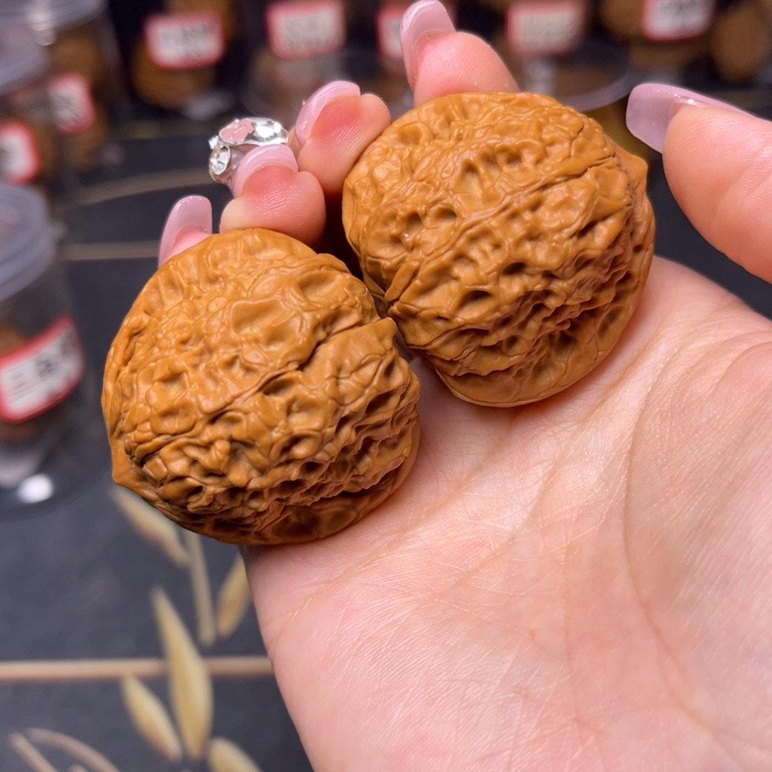 吊坠文玩核桃大团圆43肚子42边