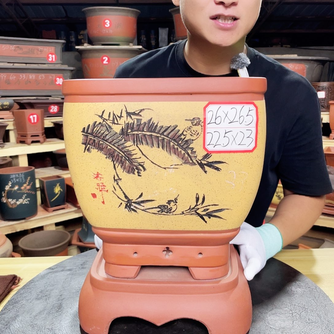 紫砂花盆工厂直发