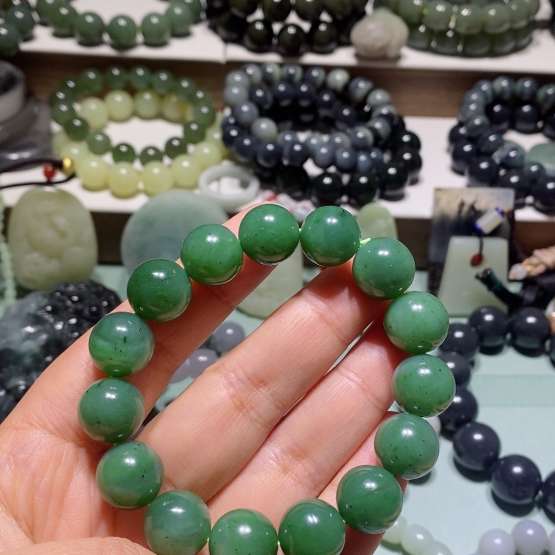 和田玉手链未镶嵌