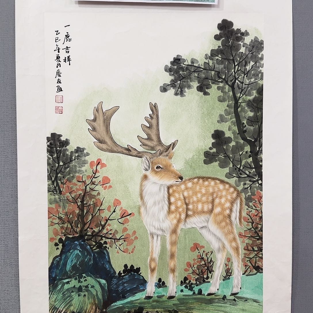 国画庆友老师国画精品