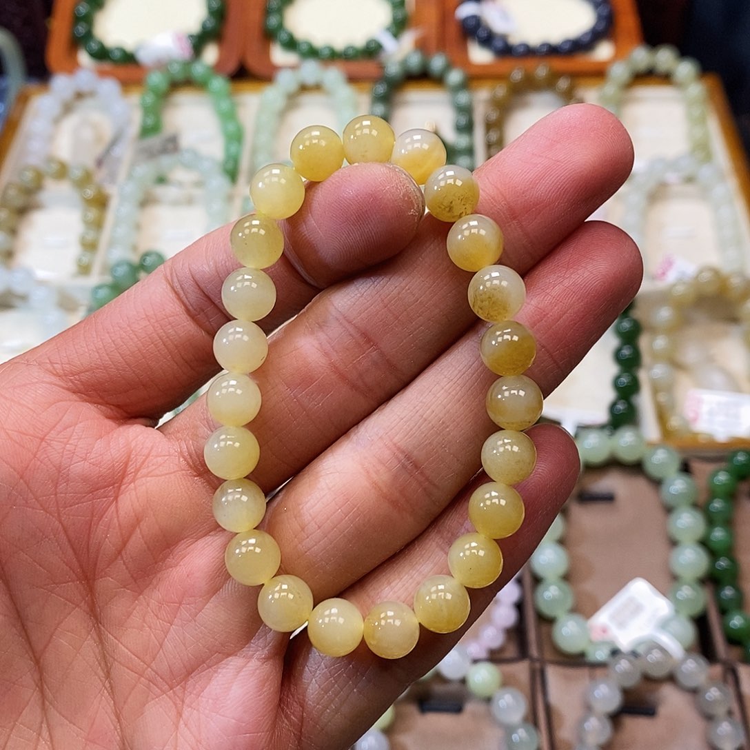 和田玉未镶嵌糖白8