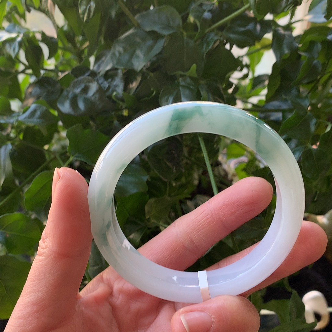 翡翠未镶嵌手镯天然翡翠手镯