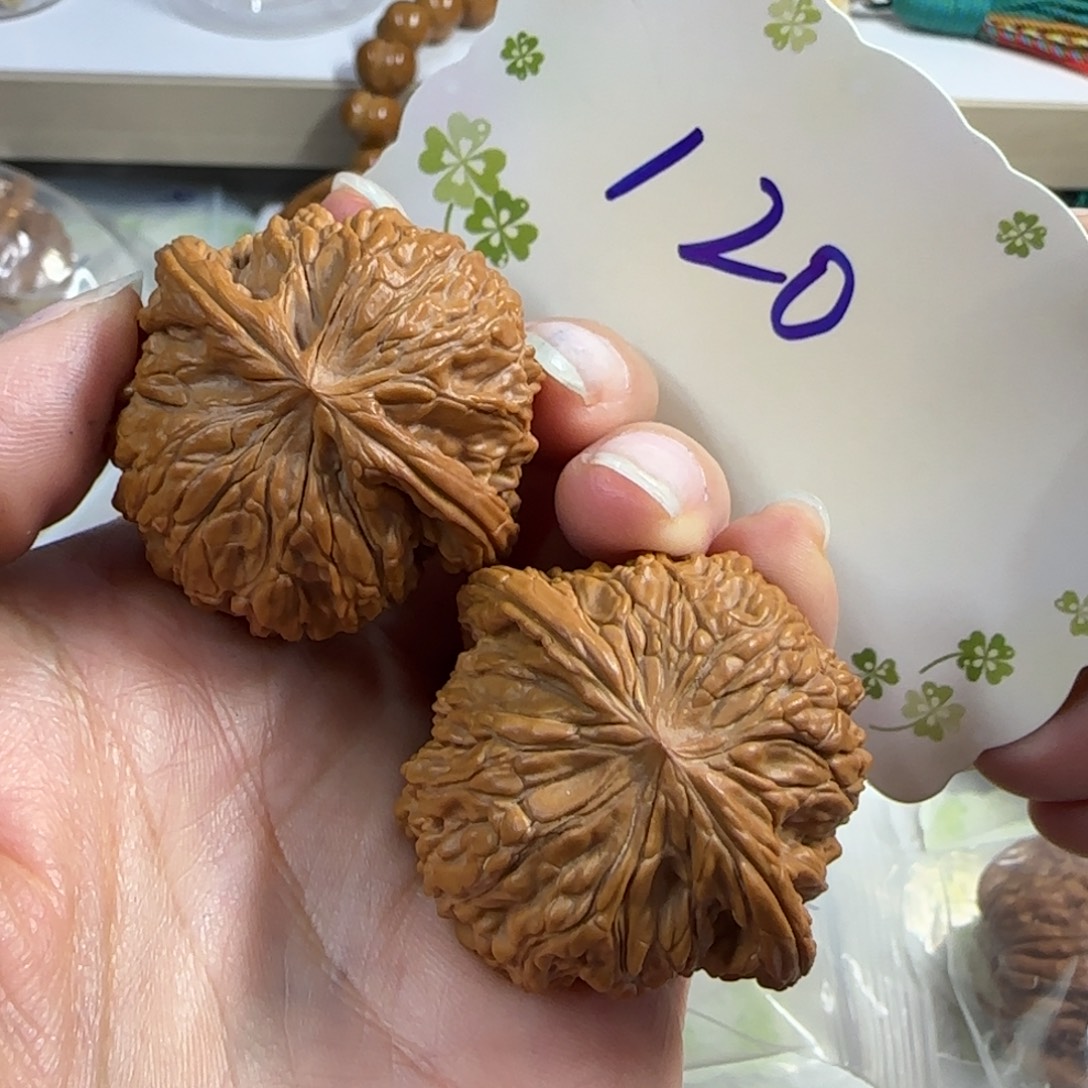 F***W文玩核桃吊坠120号磨盘3.9