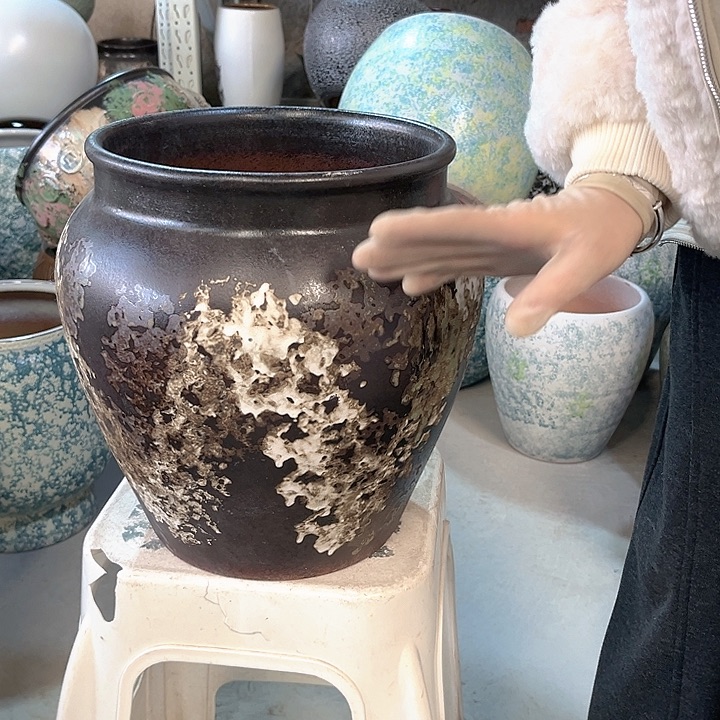 正品口25高30花盆……