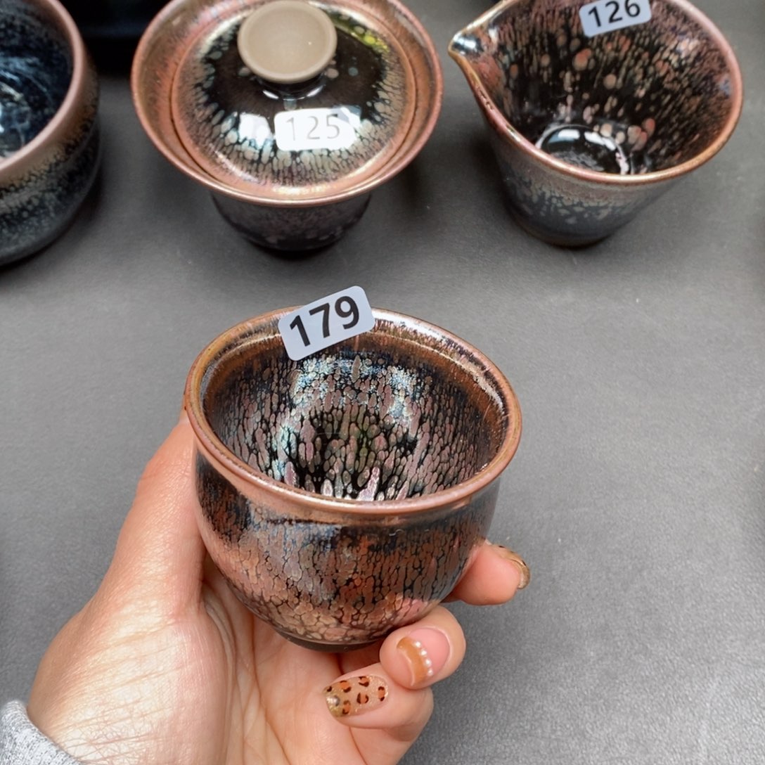 茶盏建窑建盏主人杯179