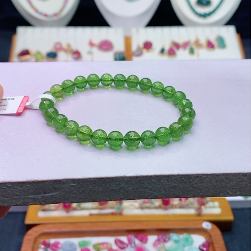 【闪购商品】碧玺碧玺m未镶嵌手链