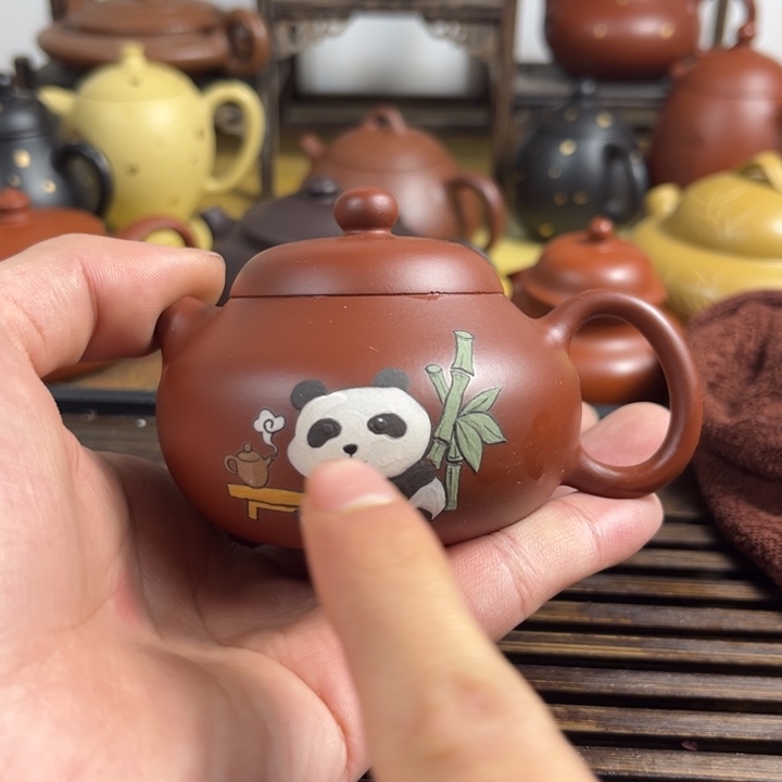 紫砂茶壶免*哥原矿紫砂半手工制作