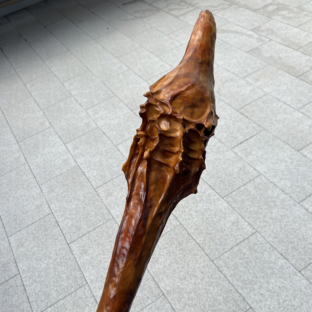 大开门鹤首葫芦盘玩166天尺寸2789毫米9327克重