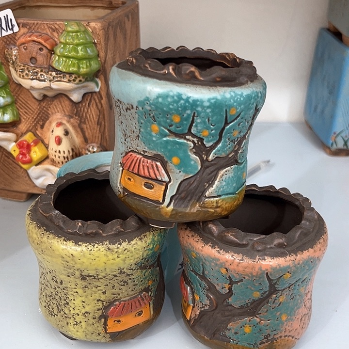 红陶粗陶多肉花盆