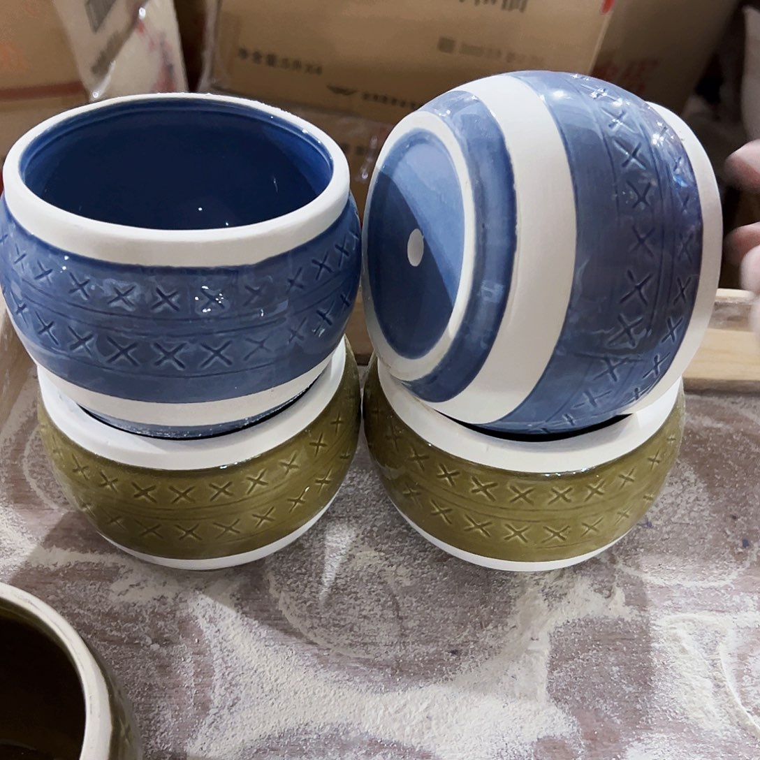 外贸尾单陶瓷花嗯凑单10米包邮