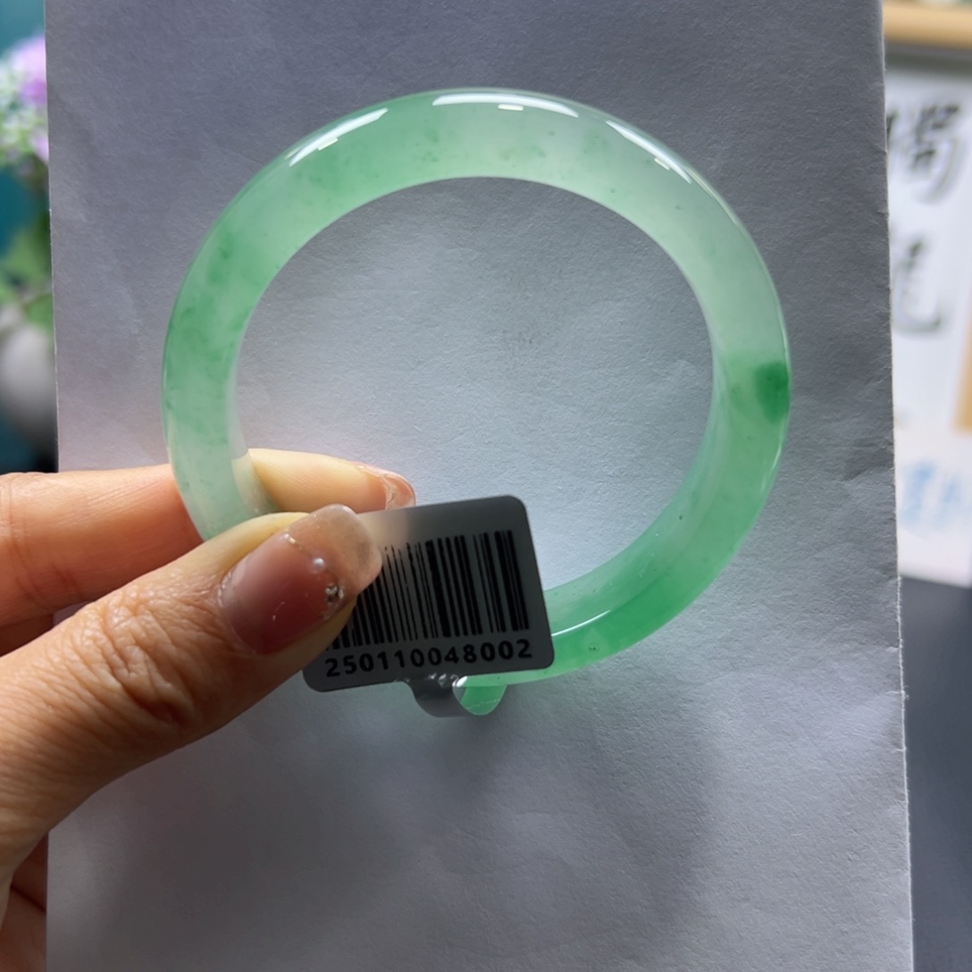 石英质玉手镯未镶嵌优优ZQP53-54圈口