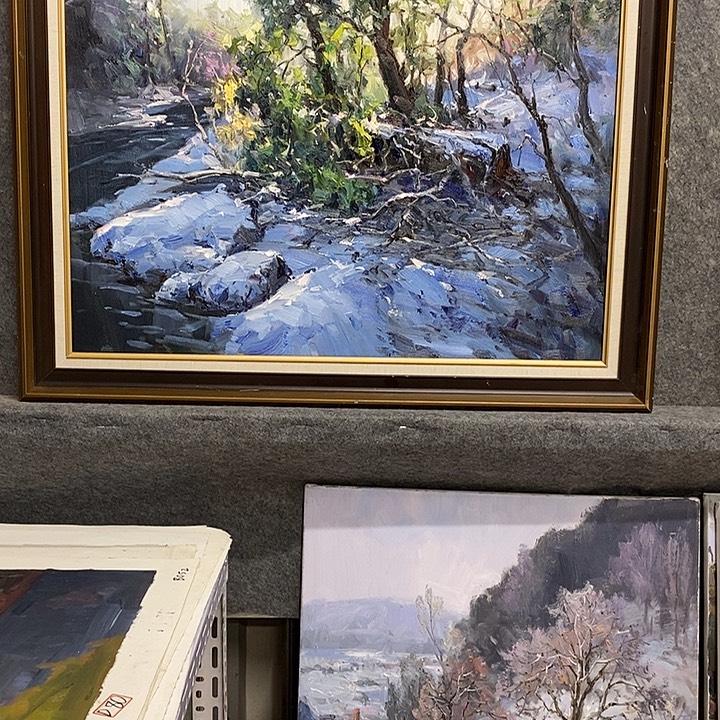 幽***主油画风景油画尺寸60/80