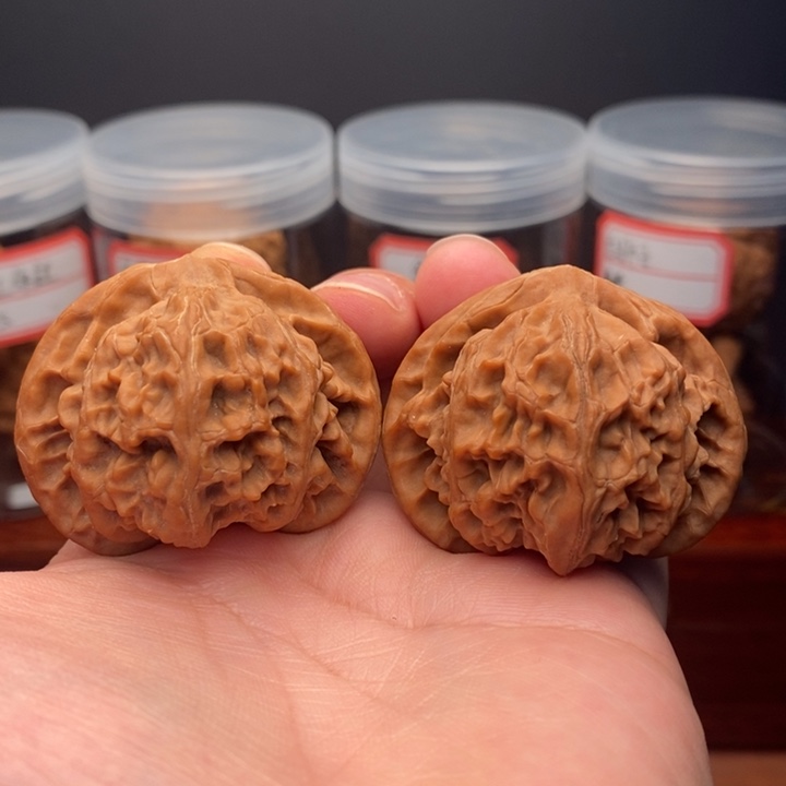 把件文玩核桃麻核桃宫灯45尺