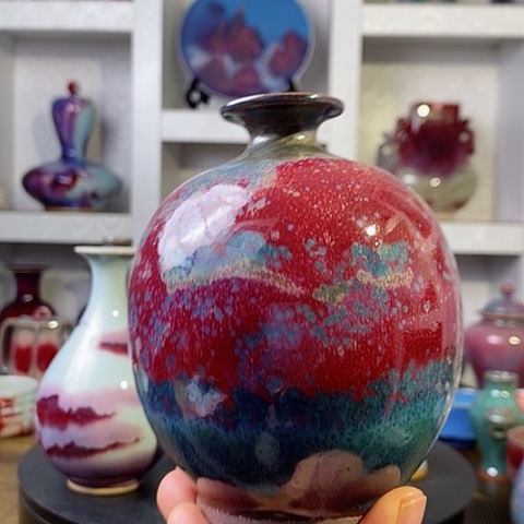 摆件禹州神后钧瓷原产地~