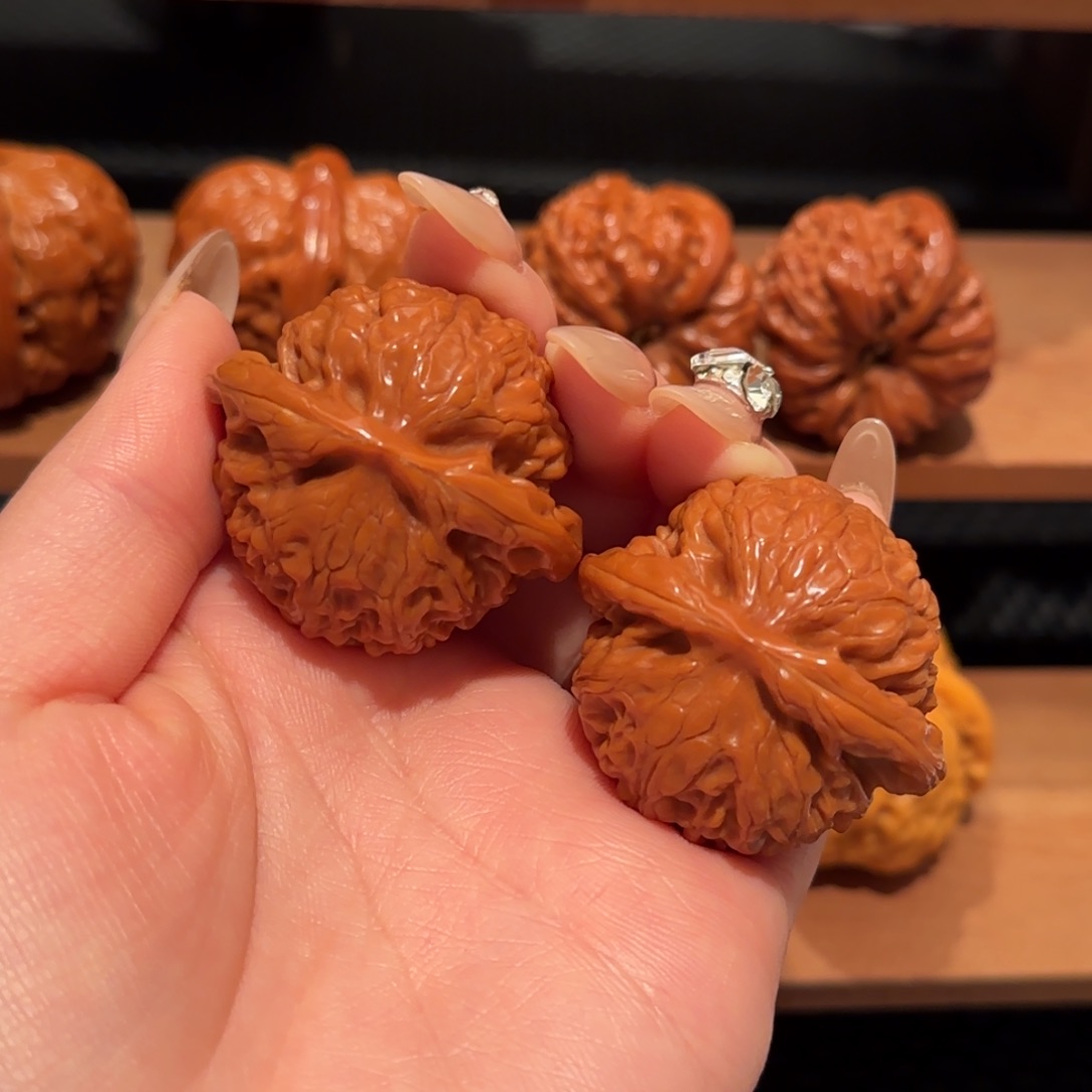 文玩核桃吊坠宫灯40 精品2278