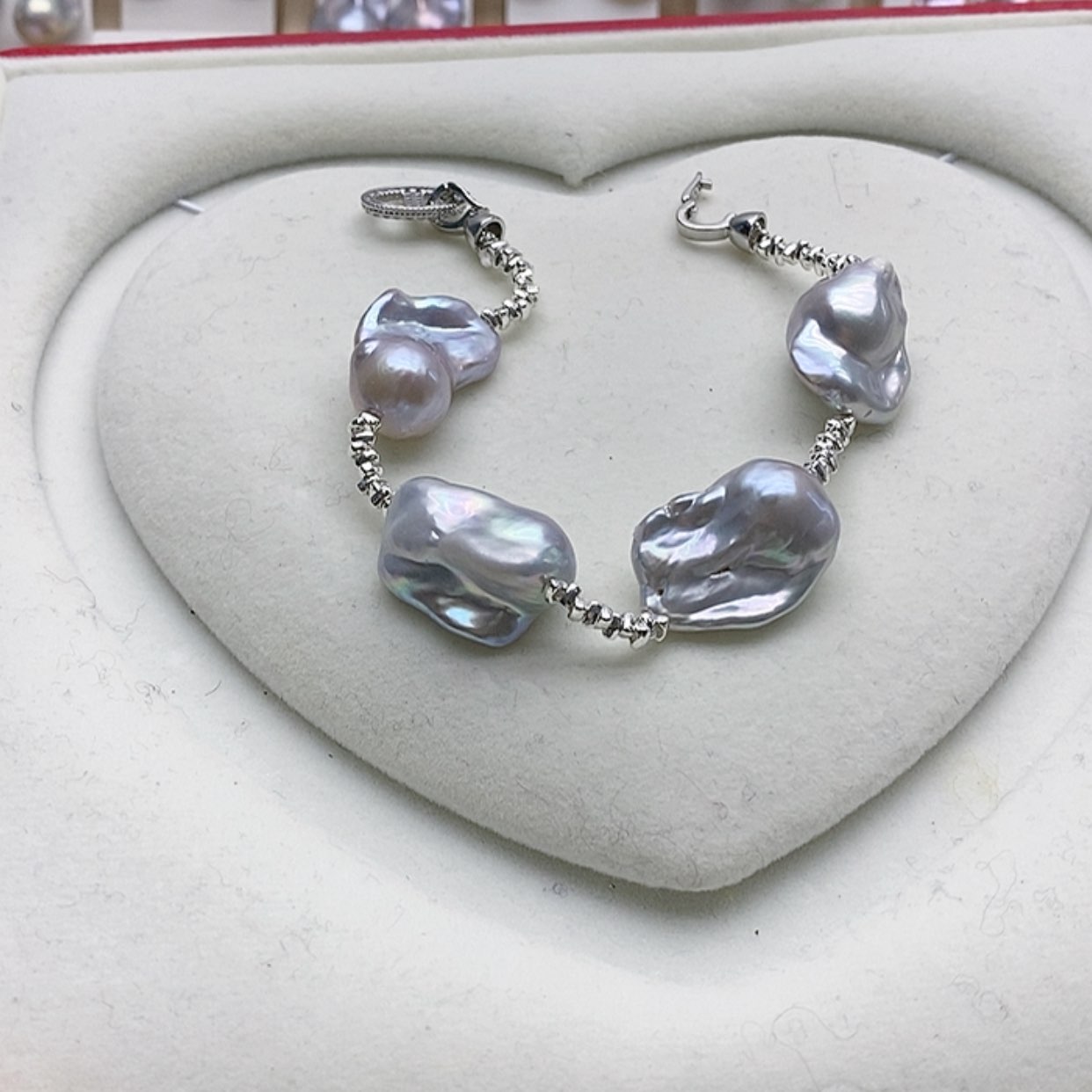 【闪购商品】淡水珍珠耳饰银S925镶嵌