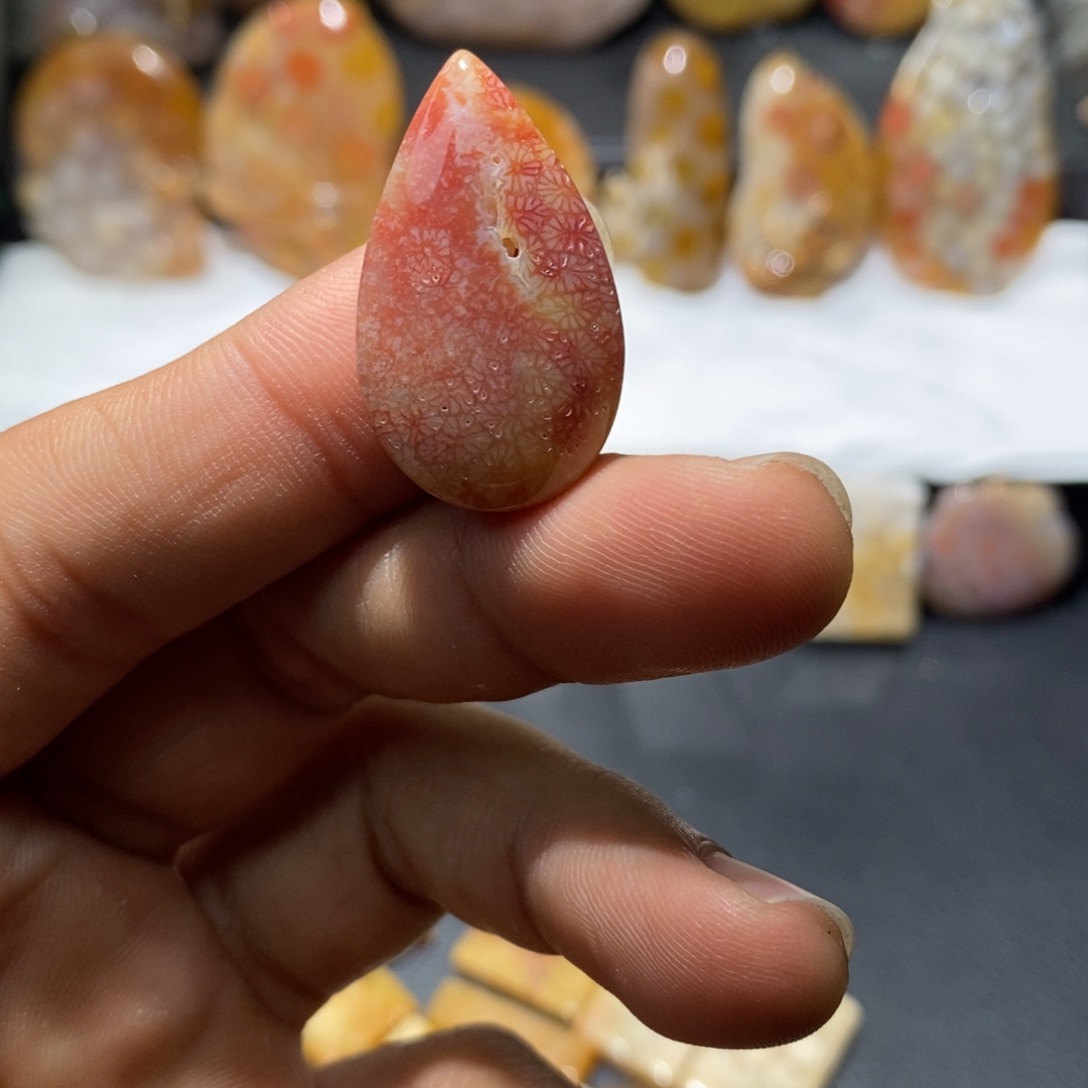 【闪购商品】硅化玉颈饰未镶嵌