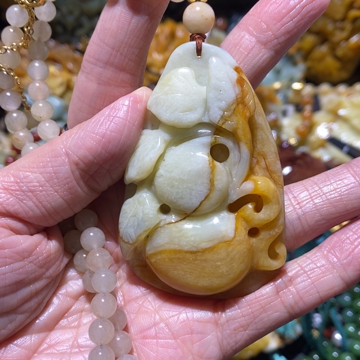 岫玉岫玉吊坠未镶嵌