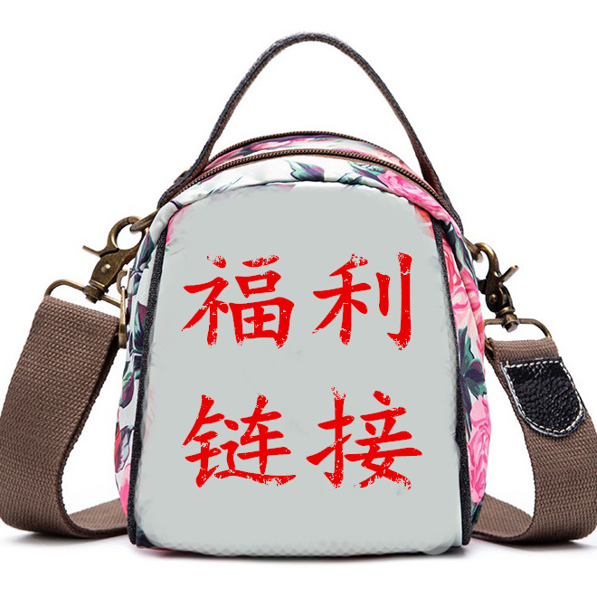 国潮民族风原创布艺女包手机包多背妈妈包轻薄贝壳包