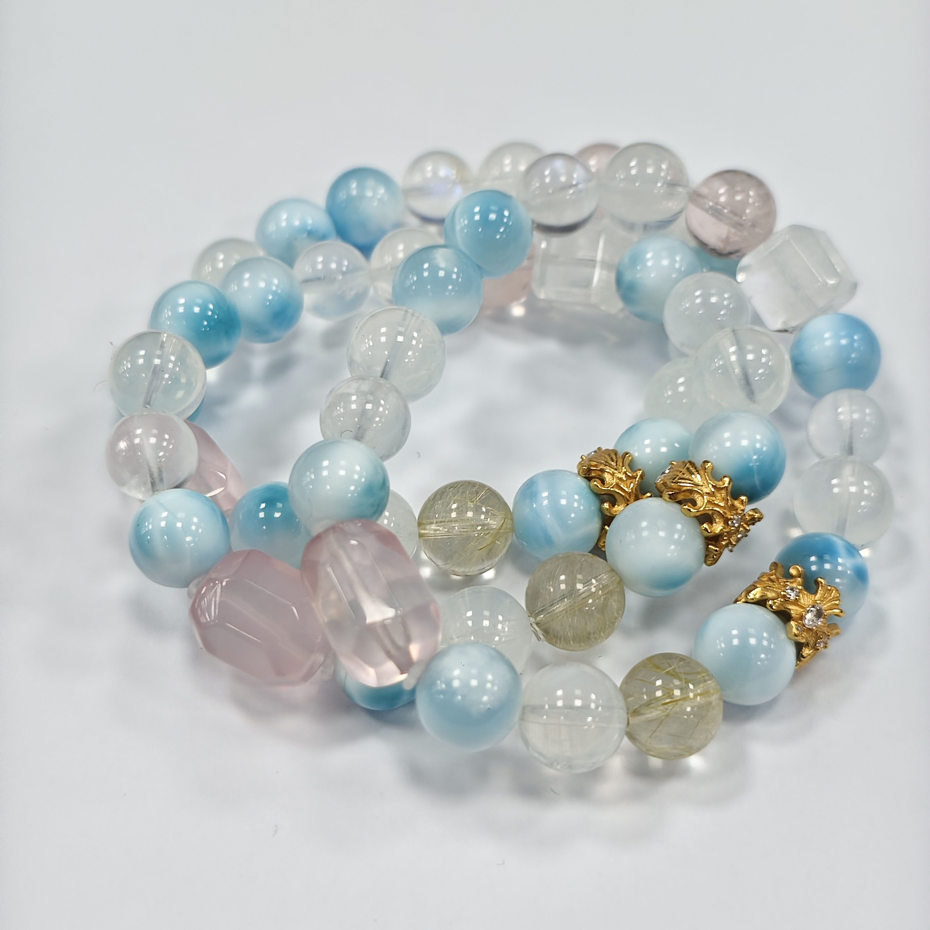 【书记甄选】天然原创水晶单圈手链 多样性发一件 约9-10mm RJ5541