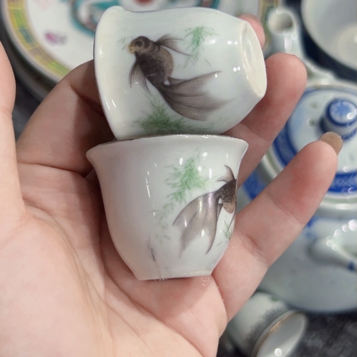 景德镇高温瓷酒杯