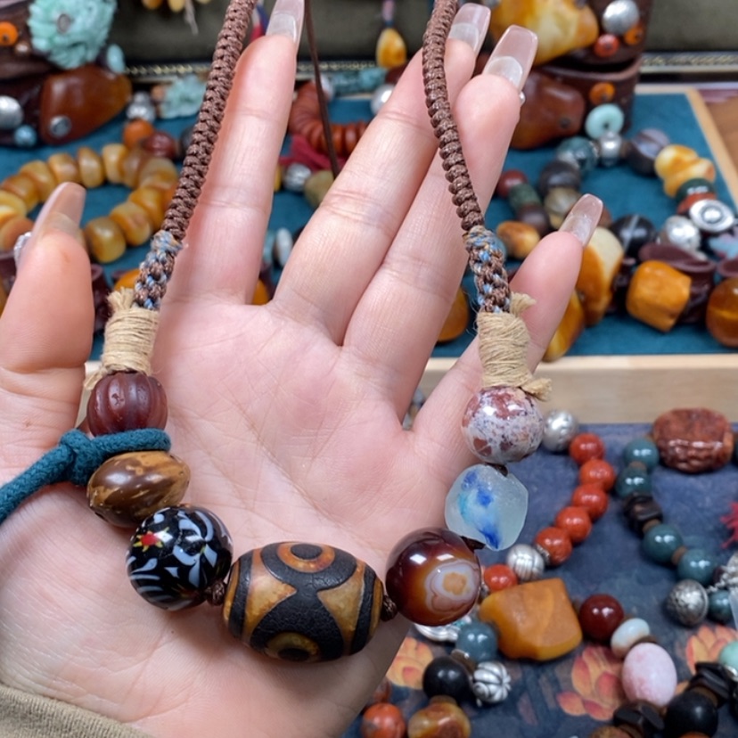 【闪购商品】玛瑙/玉髓颈饰未镶嵌