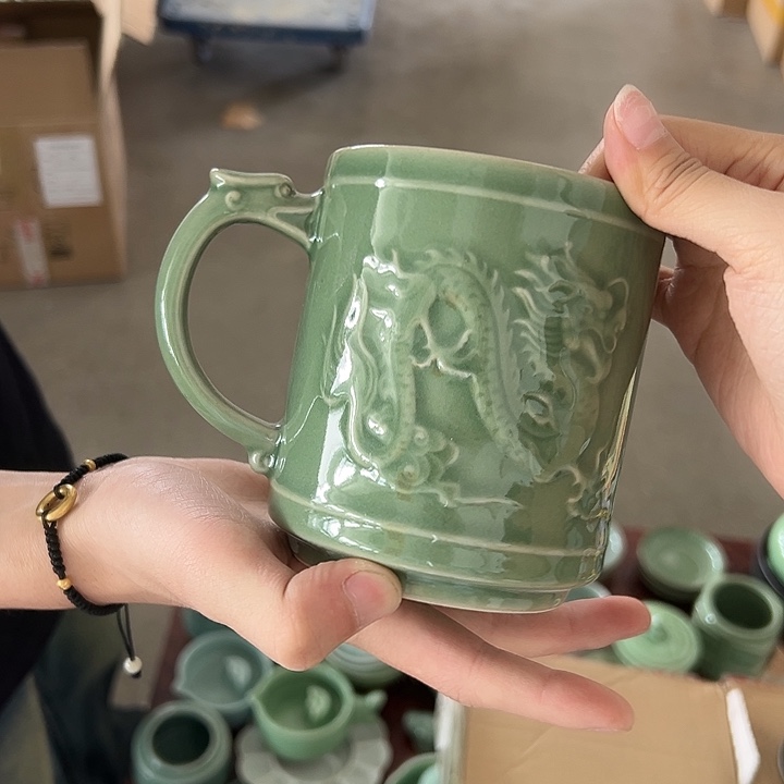 小米茶器龙泉青瓷