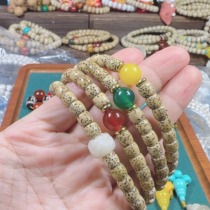 星月菩提吊坠可***乐星月