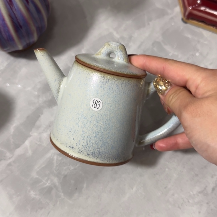 陶摆件郑家钧窑摆件