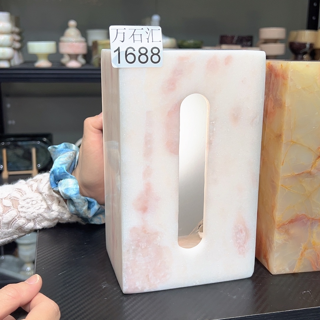 *****石材1688………………纸巾盒