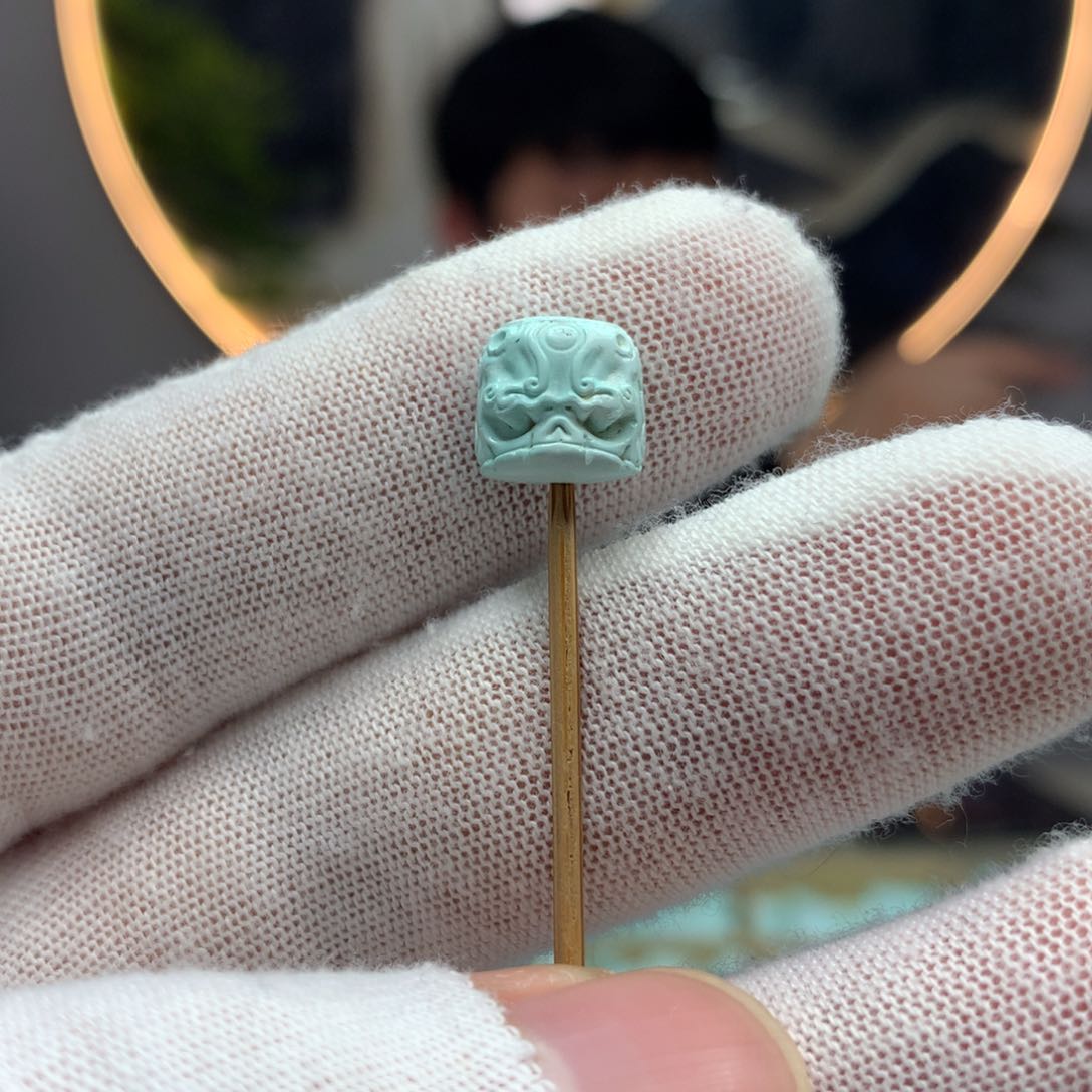 绿松石挂件未镶嵌