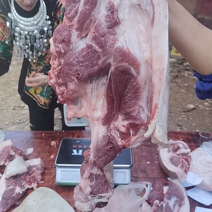 湖南湘西大山农家熟食猪本地猪土猪