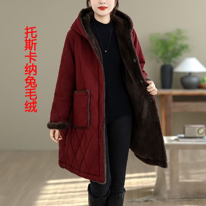 短款衣长86--色抗寒防风冬季外套棉衣加绒加厚棉服保暖舒适棉衣