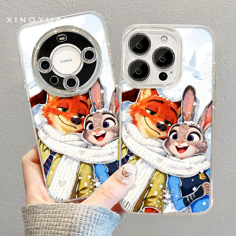 【冬日浪漫】适用苹果/华为/OPPO/VIVO/小米/红米/1加/手机壳卡通