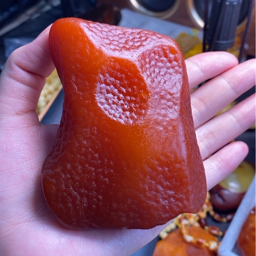 【闪购商品】未镶嵌定制琥珀大*儿裸石，。        