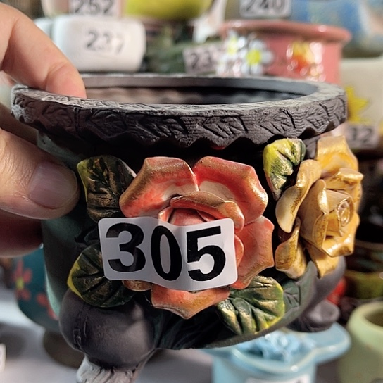 红陶多肉植物花盆