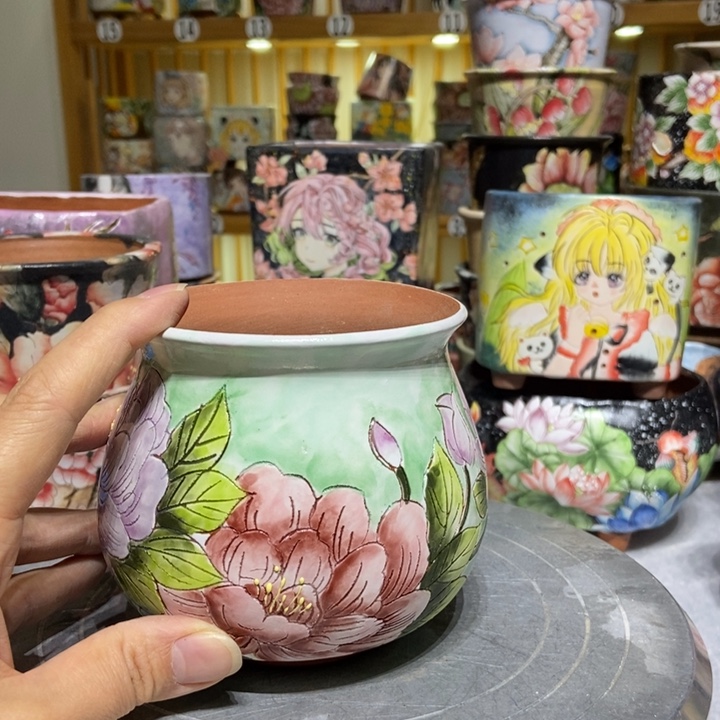 景德镇艺术手绘作品