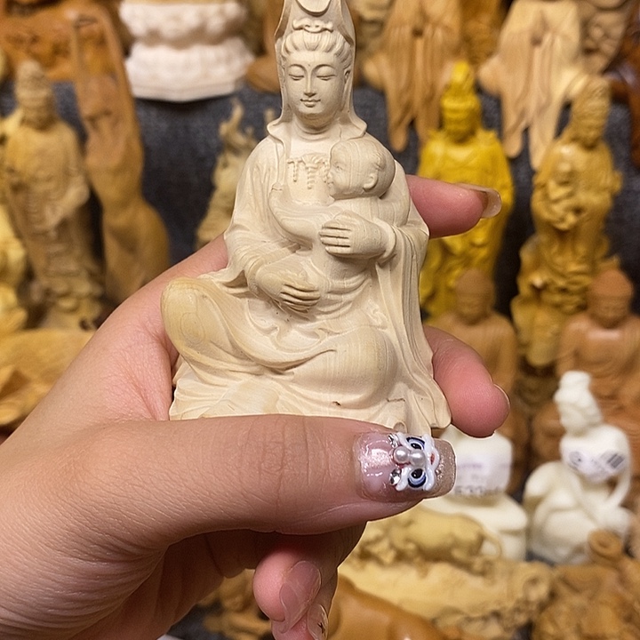 黄杨木黄杨木瑕疵观音