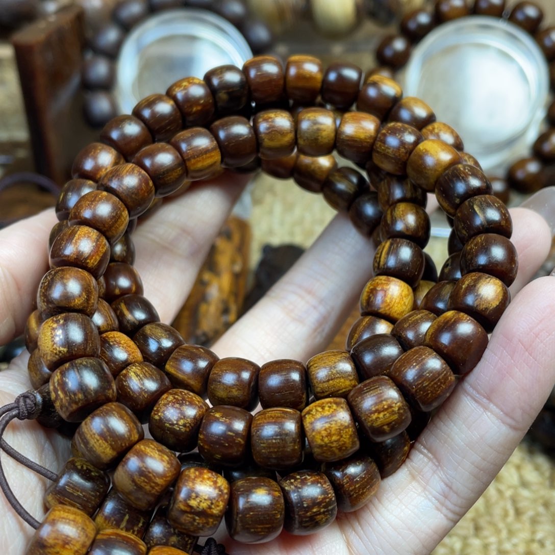 贡木其他贡木手串虫漏0809